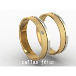 Aliança de noivado e casamento