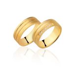 Aliança de noivado e casamento