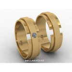 Aliança de noivado e casamento