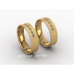 Aliança de noivado e casamento