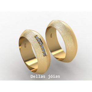 Aliança de noivado e casamento