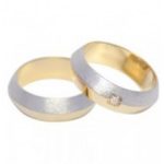 Aliança de noivado e casamento