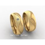 Aliança de noivado e casamento