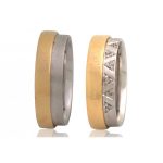 Aliança de noivado e casamento