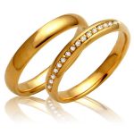 Aliança de noivado e casamento