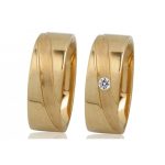 Aliança de noivado e casamento