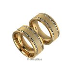 Aliança de noivado e casamento