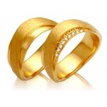 Aliança de noivado e casamento