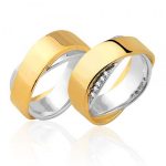 Aliança de noivado e casamento