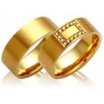 Aliança de noivado e casamento