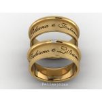 Aliança de noivado e casamento