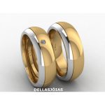 Aliança de noivado e casamento