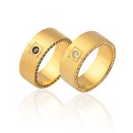 Aliança de noivado e casamento