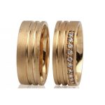 Aliança de noivado e casamento