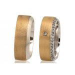 Aliança de noivado e casamento